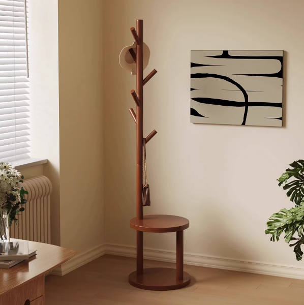 YB05-003 實木落地衣架