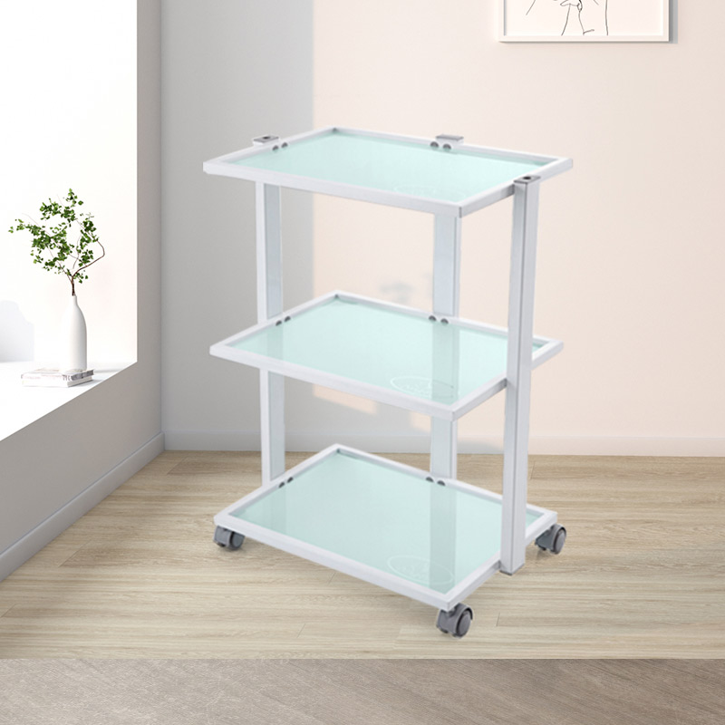 DP-6037 鋼化玻璃美容推車