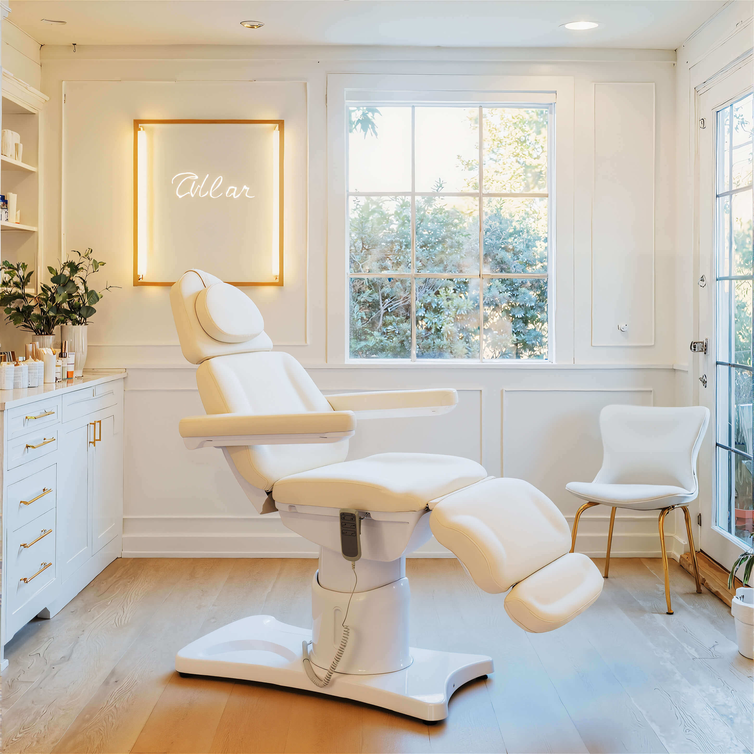 L337 直立電動(dòng)美容美睫紋繡床