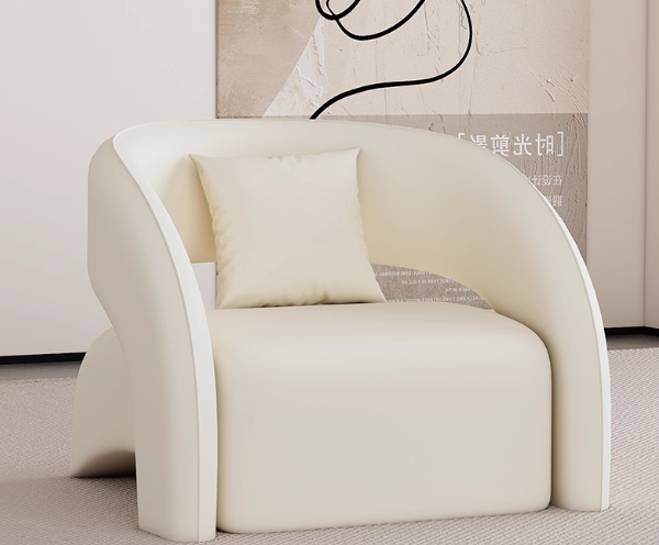 YA01-002奶油風單人沙發(fā)