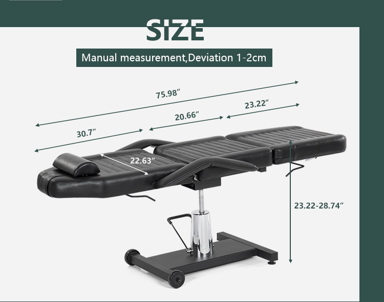 液壓泵紋身按摩床
